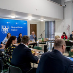 Zdjęcie uczestników podczas posiedzenia
