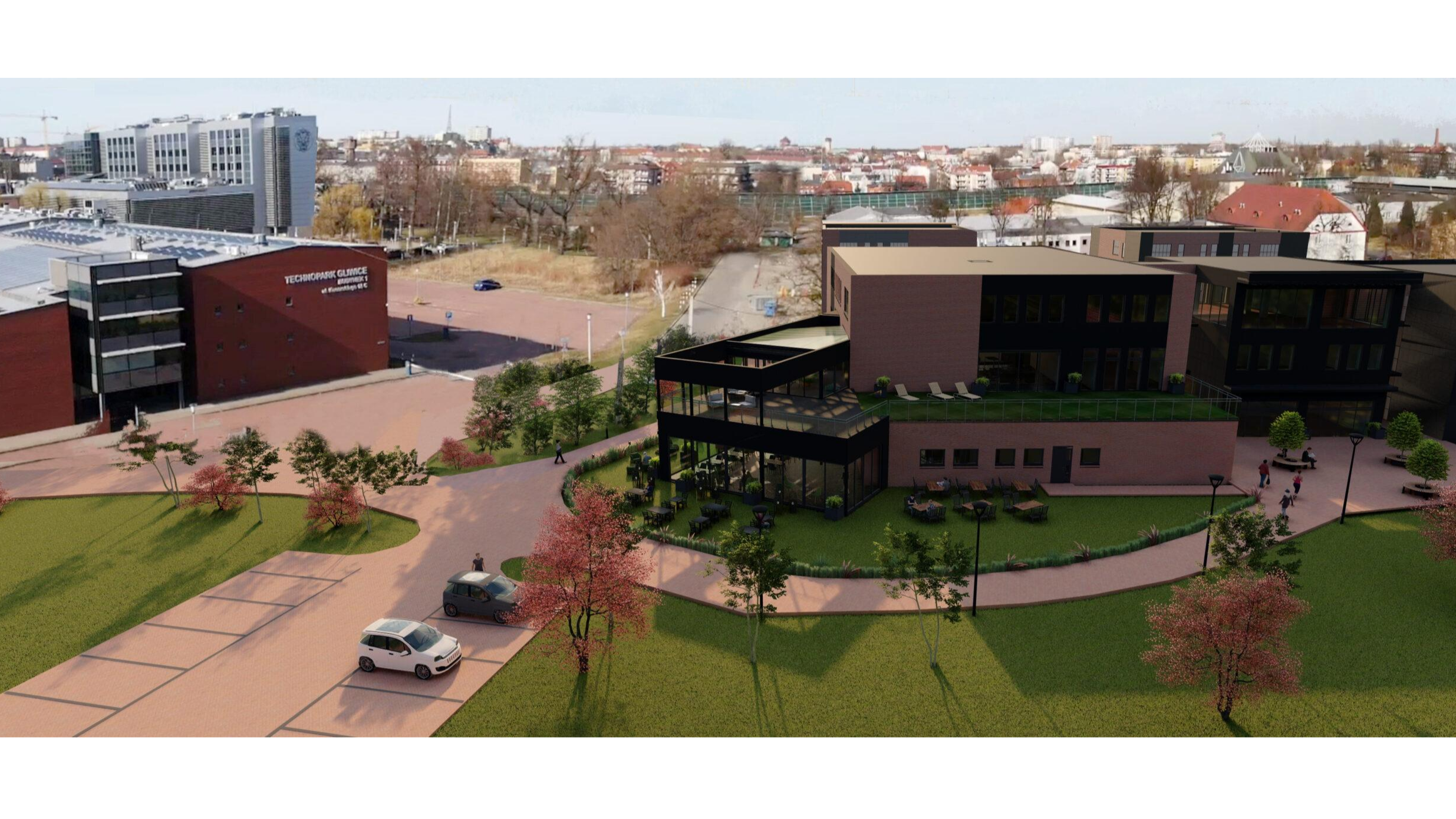 Wizualizacja IT HUB Gliwice