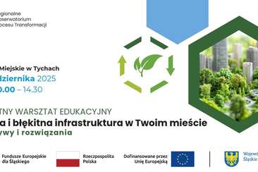 Zaproszenie na warsztat edukacyjny pn. „Zielona i błękitna infrastruktura w Twoim mieście: inicjatywy i rozwiązania” organizowany przez PZS w dniu 23.10.2025 r..jpg