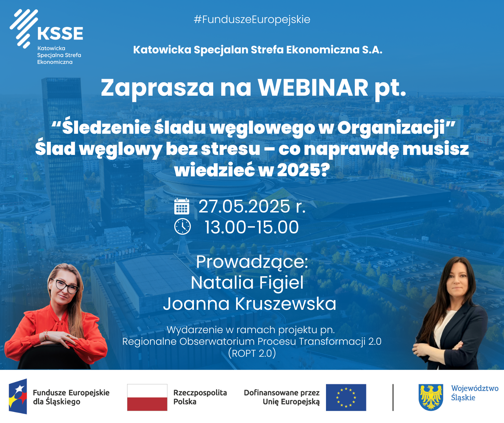 Zaproszenie na webinar organizowany przez KSSE S.A.