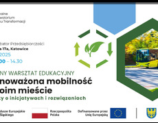 Zaproszenie na warsztat edukacyjny pn. "Zrównoważona mobilność w Twoim mieście: warsztaty o inicjatywach i rozwiązaniach". Źródło: PZS.